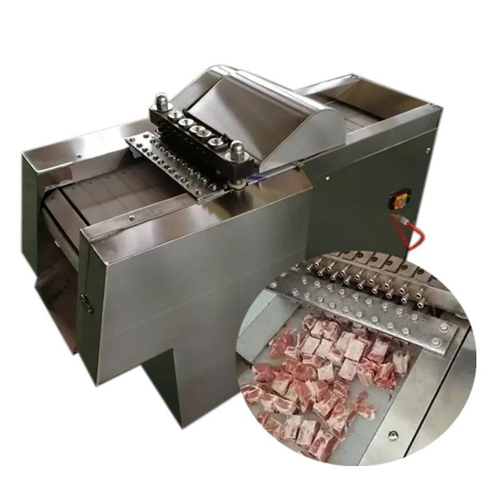 Exporter standard ham and sausage meat cutting machine