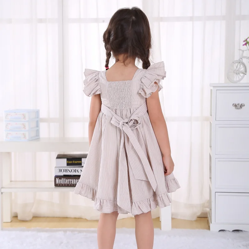 Jannybb vintage style kids dress 2 to 10 year old girls princess dress Quinceanera dresses for party