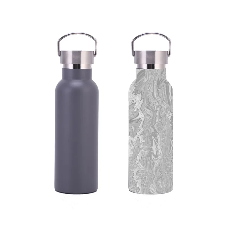 Factory customized Insulated Water Bottles With Straw and Handle Stainless Steel  Vacuum Flask Outdoor  Portable Sports Thermos
