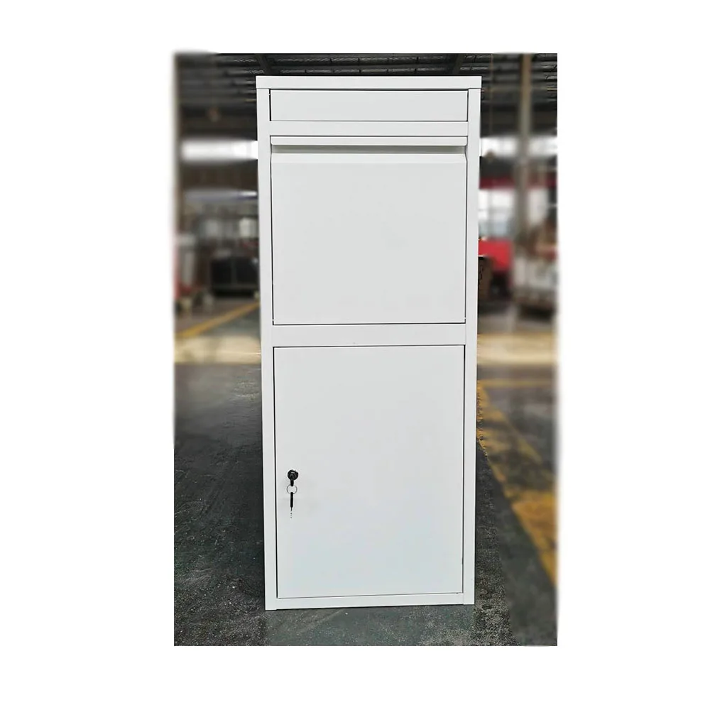 OEM Wholesale Home Large Parcel Box For Porch Metal Letter mail Post drop box Outdoor mailbox package delivery parcel box