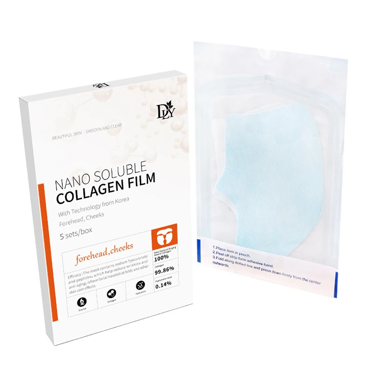 Infused Collagen Concentrated Patch Cheeks Forehead Mask Brightening Anti-Wrinkle Collagen Korean Skin Care