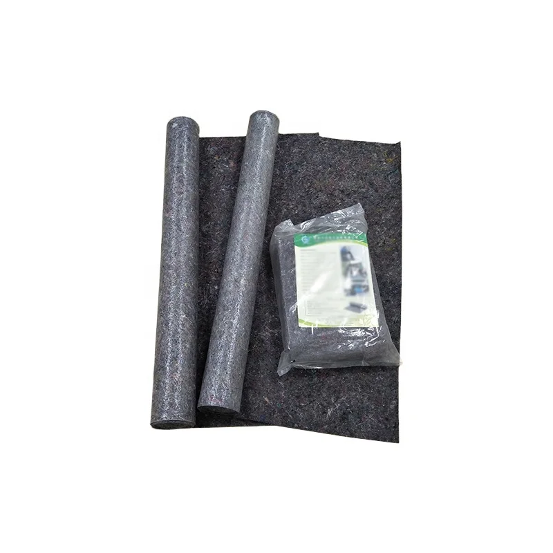 Толстый водонепроницаемый нетканый материал для защиты пола войлок из переработанных материалов