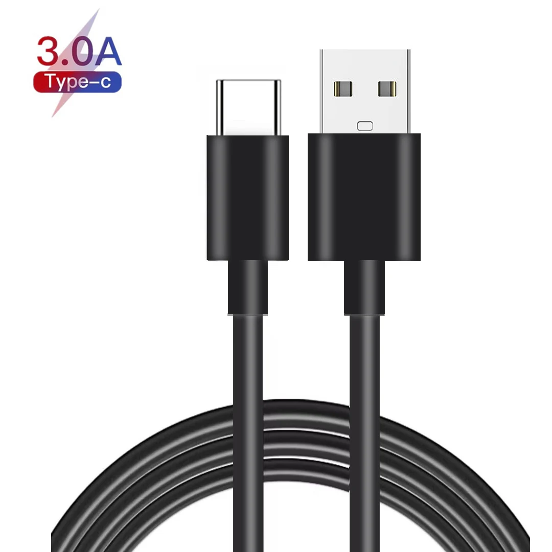 Hot Sale Cheap USB C PVC TPE Data Cable 3A Fast Charging Data Cable USB A to Type C 1M 2M for Samsung