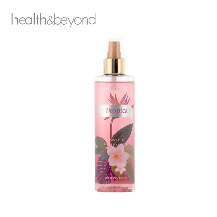 New design private label fragrance body mist