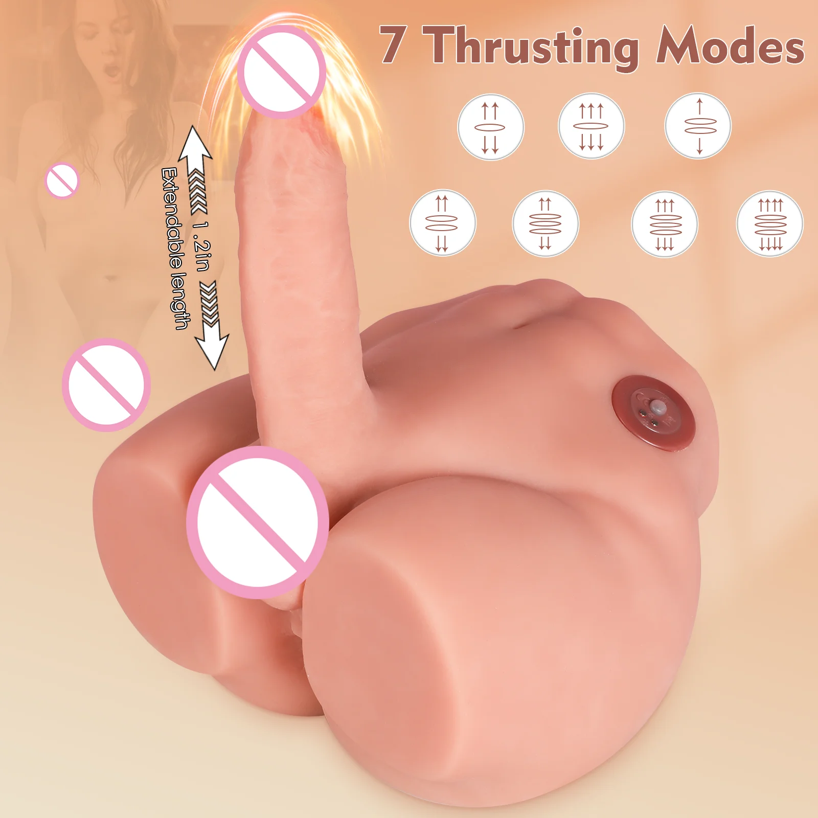 electric masturbation machine for women male body silicone vibrator dildo love dolls sex toy for women  masturbation tools