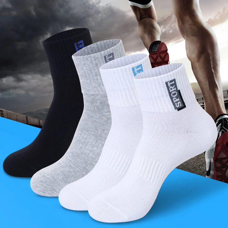 OEM custom jacquard Logo running socks Wholesale Unisex Cotton Socks sport socks