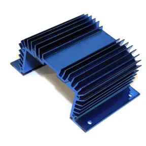 custom cnc machining extruded aluminum heatsink Precision Parts for Amplifier car radiators