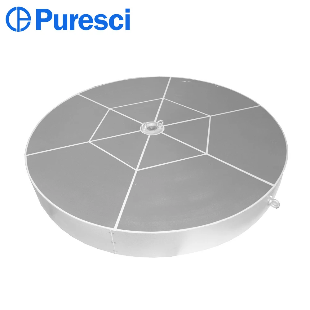 Industrial Dehumidification Cold Drawn Square Tube Regeneration Temperature 40 - 60 Degree C Desiccant Rotor