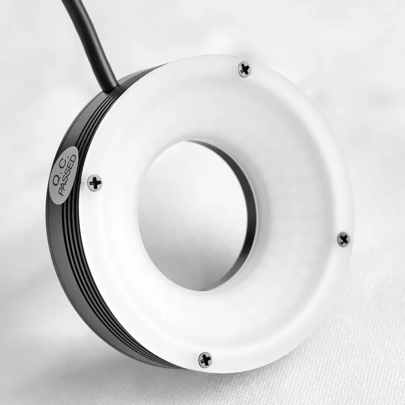 Machine Vision Ring Light 0 degree circular light source LED microscope illumination 0 angle industrial product inspection