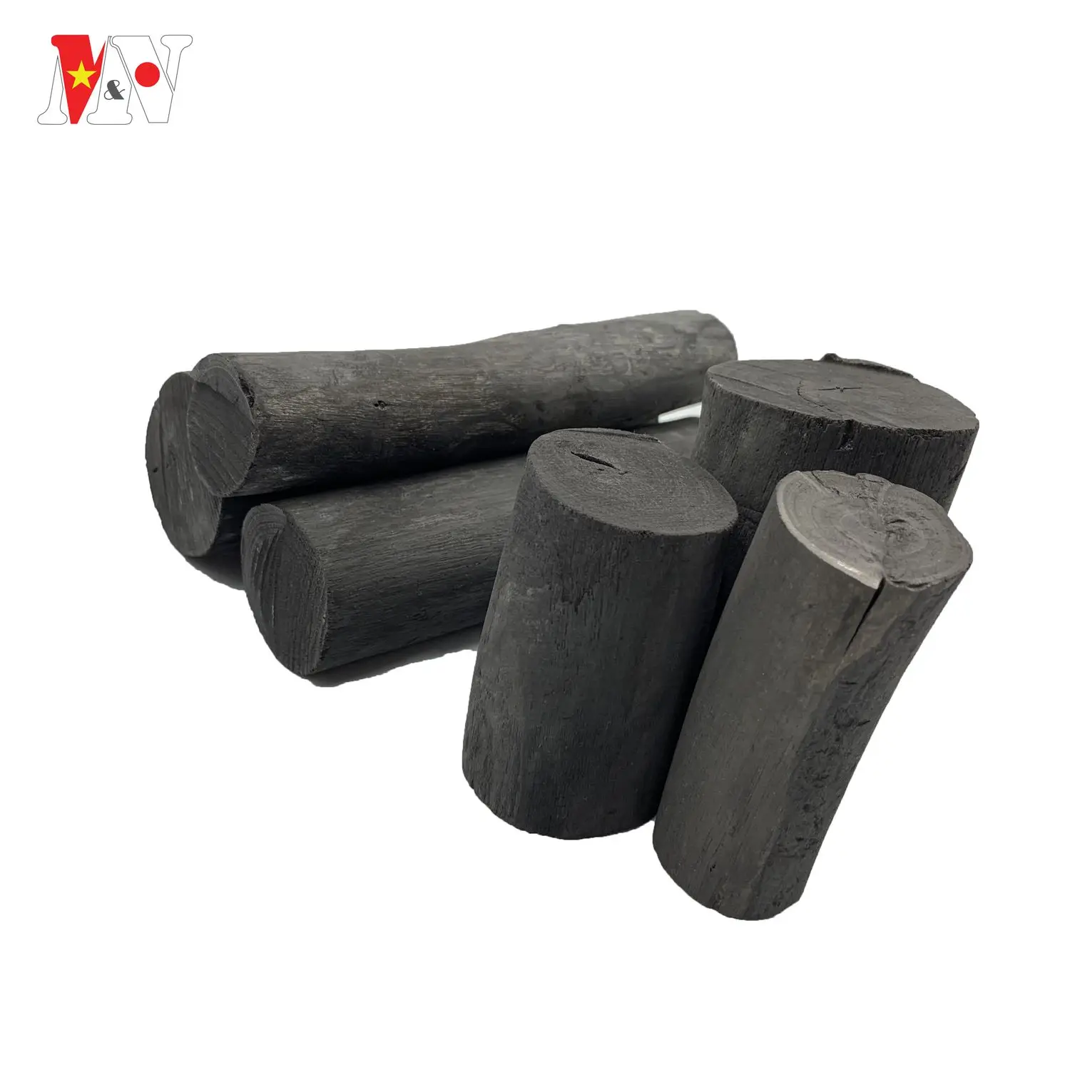 Гриль (барбекю), древесный уголь, Твердый древесный уголь японского качества, произведенный во Вьетнаме для использования в ресторане, белый