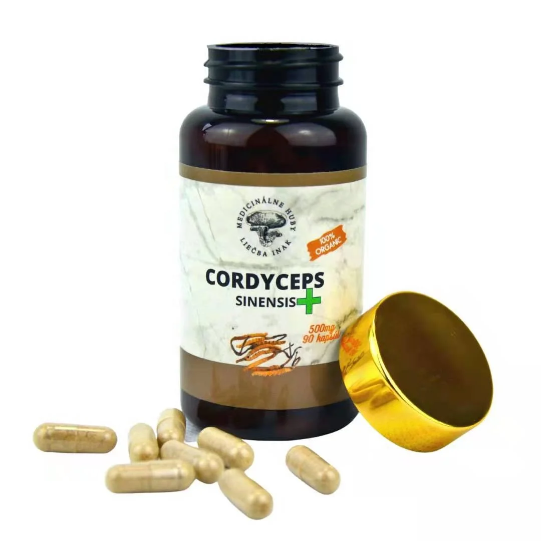100% Organic Cordyceps Sinensis Mycelium Powder Extract  Customizable  Cordyceps Extract Capsule