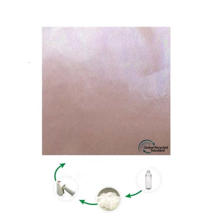 GRS Certified  100% polyester taffeta  made recycled plastic bottles rpet fabric