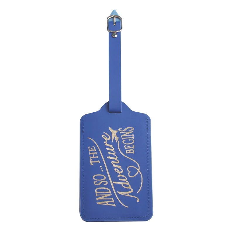 Customized Passport Covers Travel Luggage Tags Set Leather PU Passport Holder and Luggage Tag Travel Agency Gifts for promotion