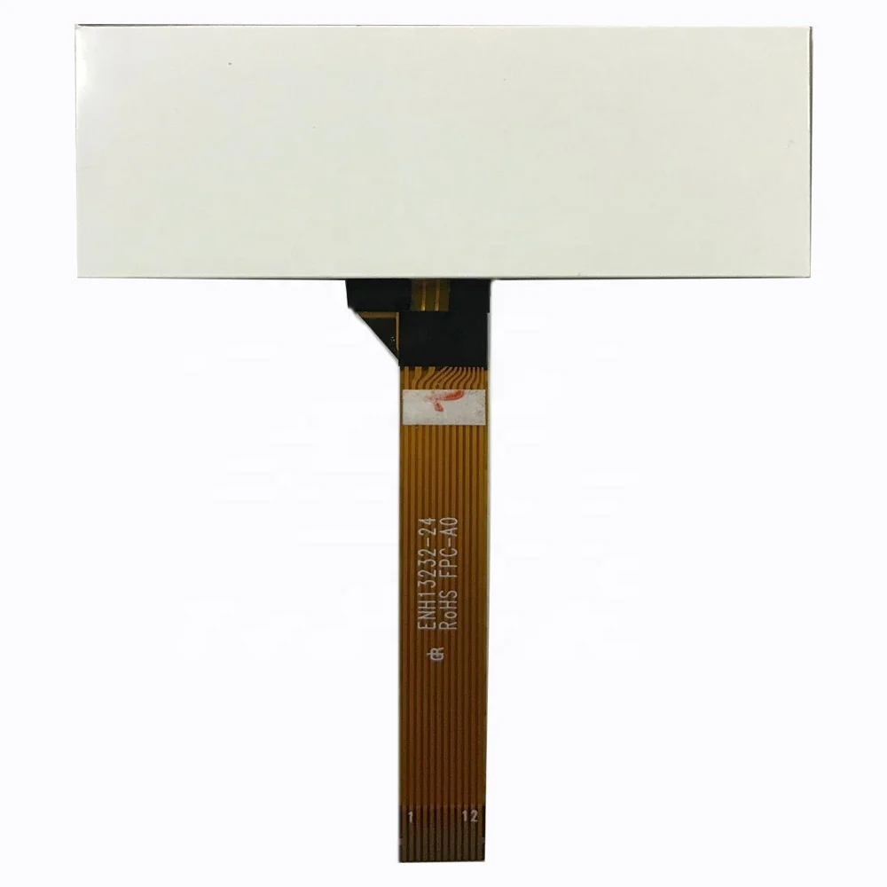 2022 Enrich Shenzhen Custom Factory Positive FSTN 132X32 Dots Matrix Display ST7567A SPI Interface Graphic LCD Module