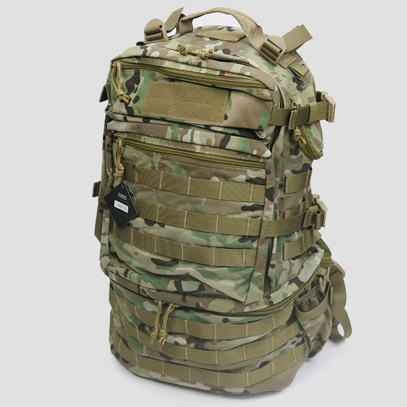 Tacticpack Rucksack Hunting Backpack Zipper 24L Camping Waterbagof Camouflage Tacticbackpackack Outdoor Tactical Sports Nylon