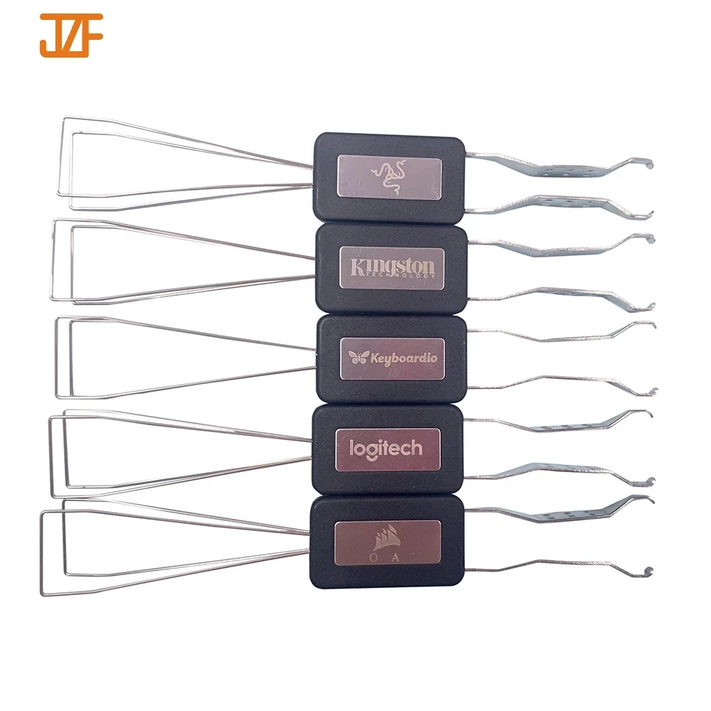 Keycap Puller Stainless Steel Key Removal Tool Keycaps Remover for Mechanical Keyboard Removing Fixing Tools