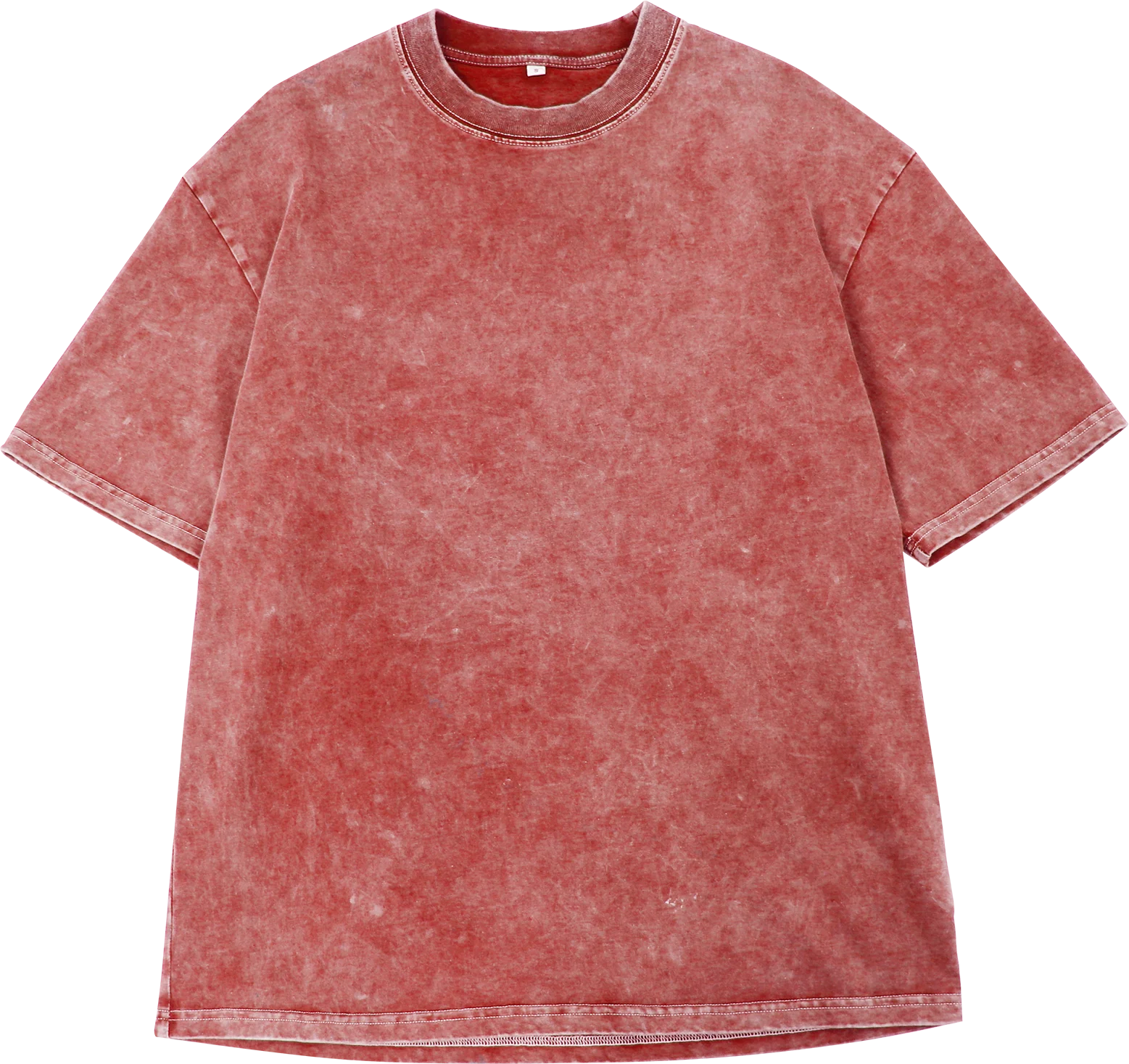 240g Heavyweight new design logo print street wear top fashion loose fit cotton acid wash tee shirt popular t shirts