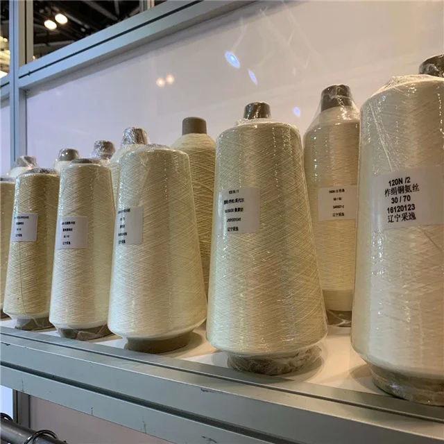 100% tussah silk yarn 72 nm China silk