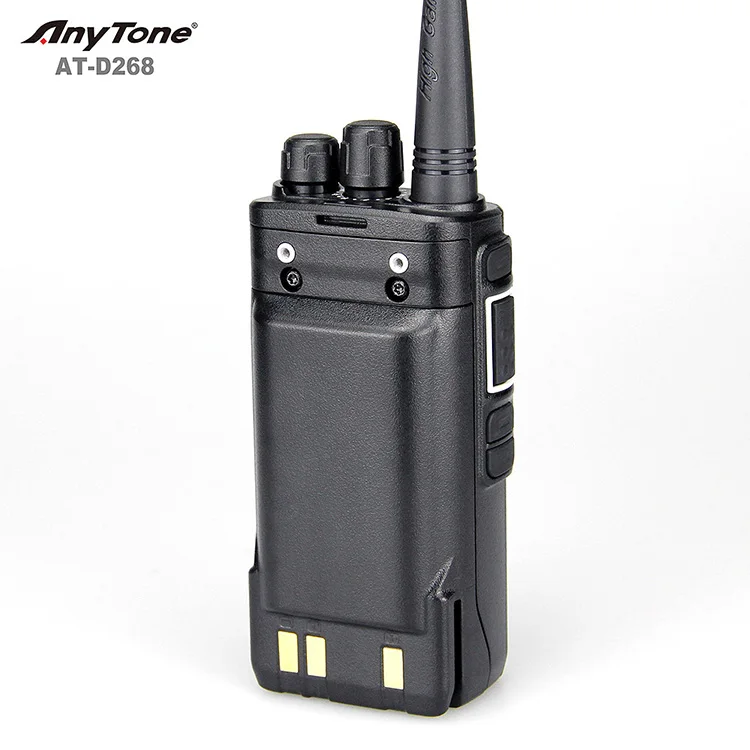 Anytone 268 DMR Two way radio Digital and Analog single band VHF UHF Radio walkie talkie with AES 256 Radio