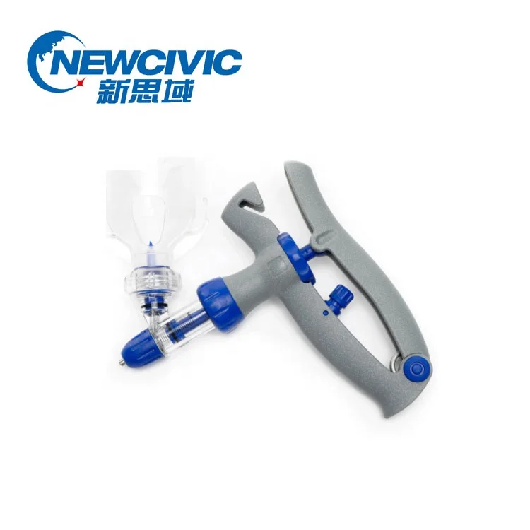 Automatic Adjustable Dose Sheep Pig Cattle Continuous Vaccine Injection Syringe For Poultry