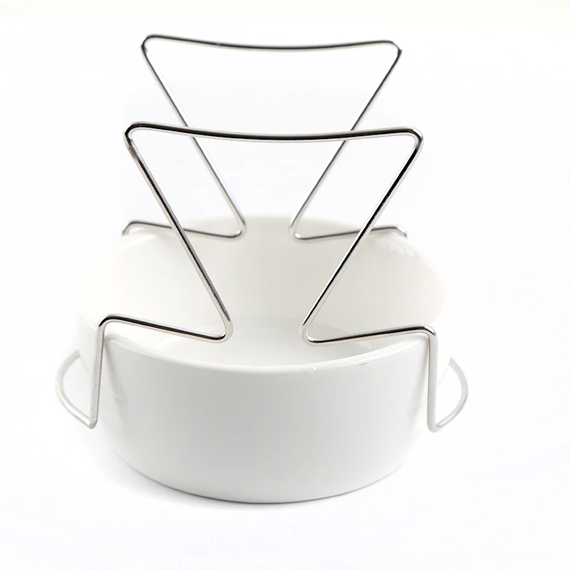 Hanging Ear Drip Coffee Bag Stand Portable Coffee Filter Paper Bag Stainless Steel Drip Chair for Easy Pour Over
