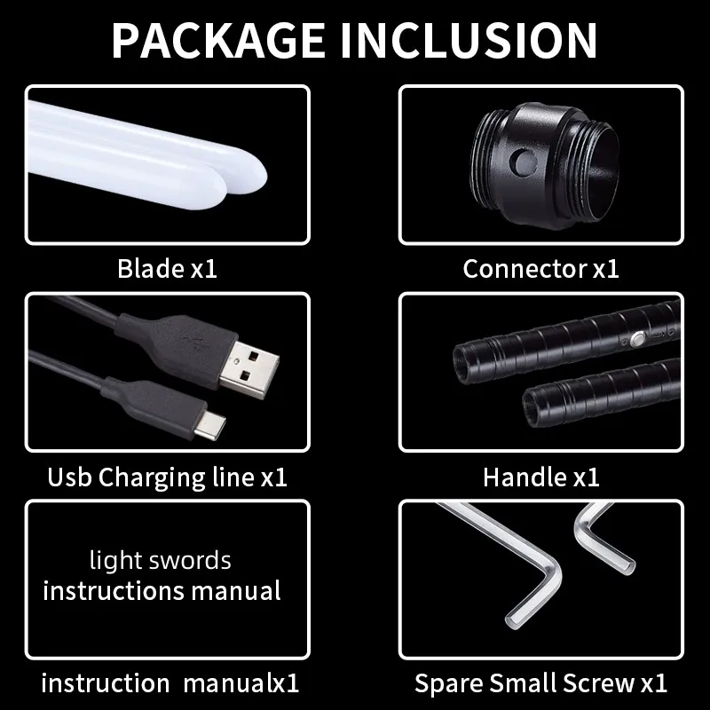 Warwolf 1pc 15 Colors Light-up Toys Metal Lightsaber Hilt Lgt Lightsaber with Neopixel