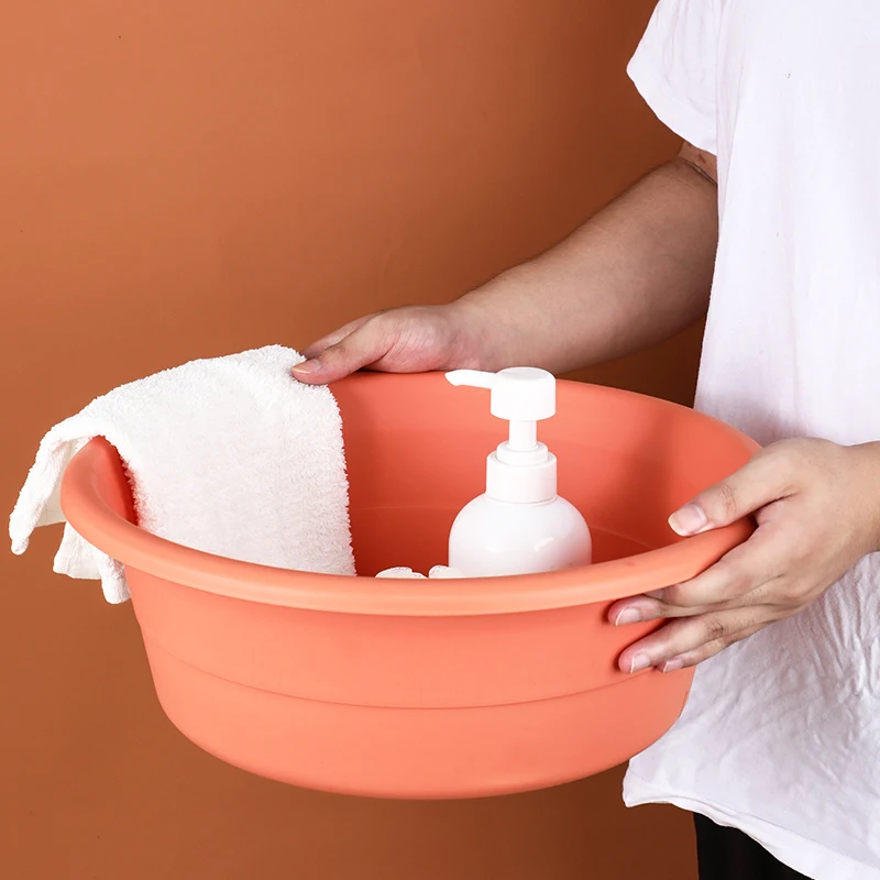 Custom Made Promotional Gift Cheap Small Washbasins Plastic Wash Basin For Home Use
