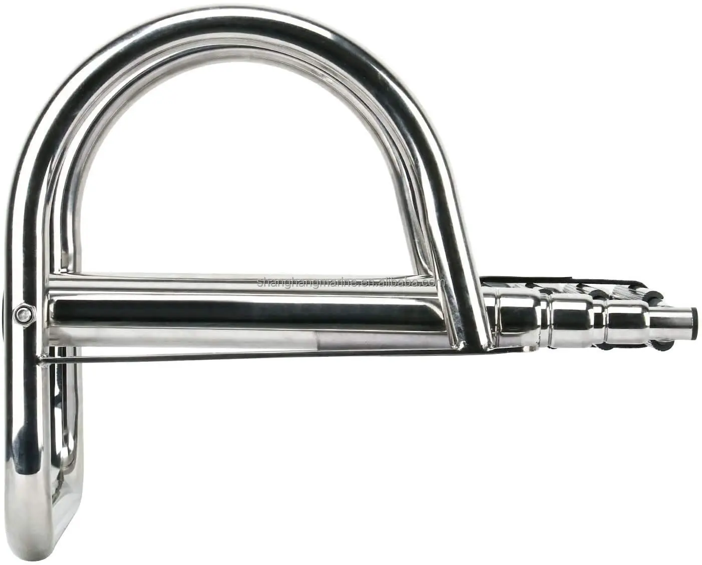 Shanghang Stainless Steel Telescoping 3/4 Steps  Marine Folding Adjustable Boat Swimming Dive Ladder