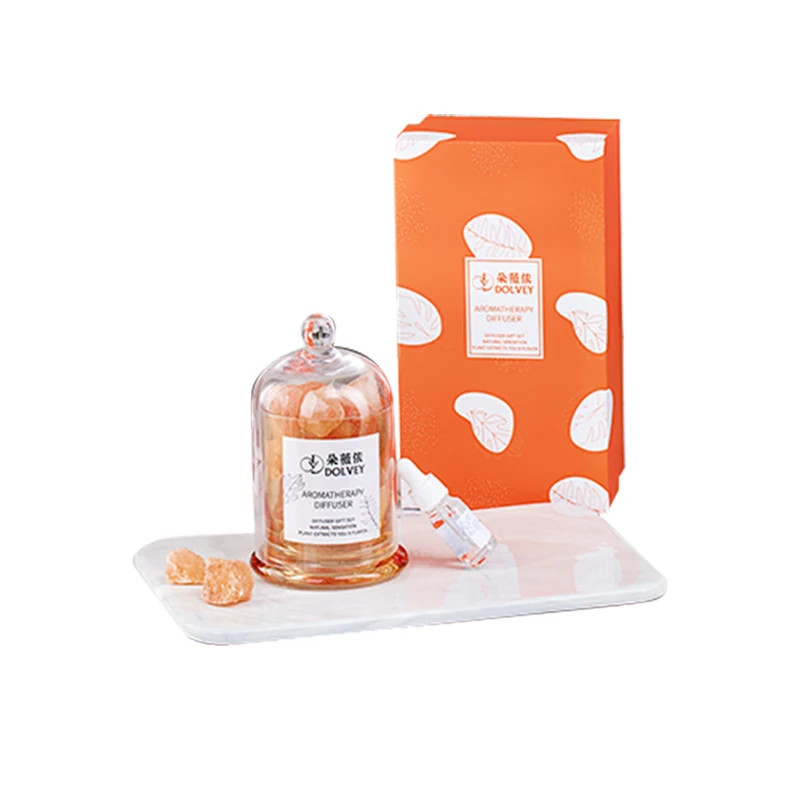 OEM Mineral Rocks Healing Aroma Stove Burner Witchy Room Decor Beads Incense Stick Aromatherapy crystal stone Burner Mini Filler