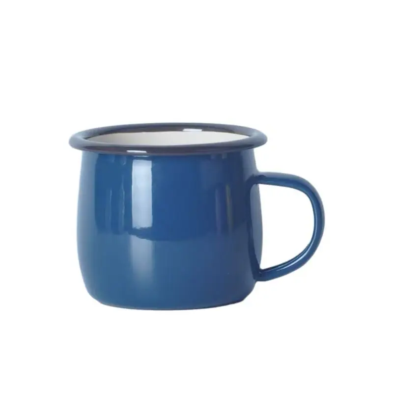 Fashion Designed Pastel Enamel Camping Mugs Ceramic Tea Making Cup bulk ceramic coffee mugs with colorful glaze
