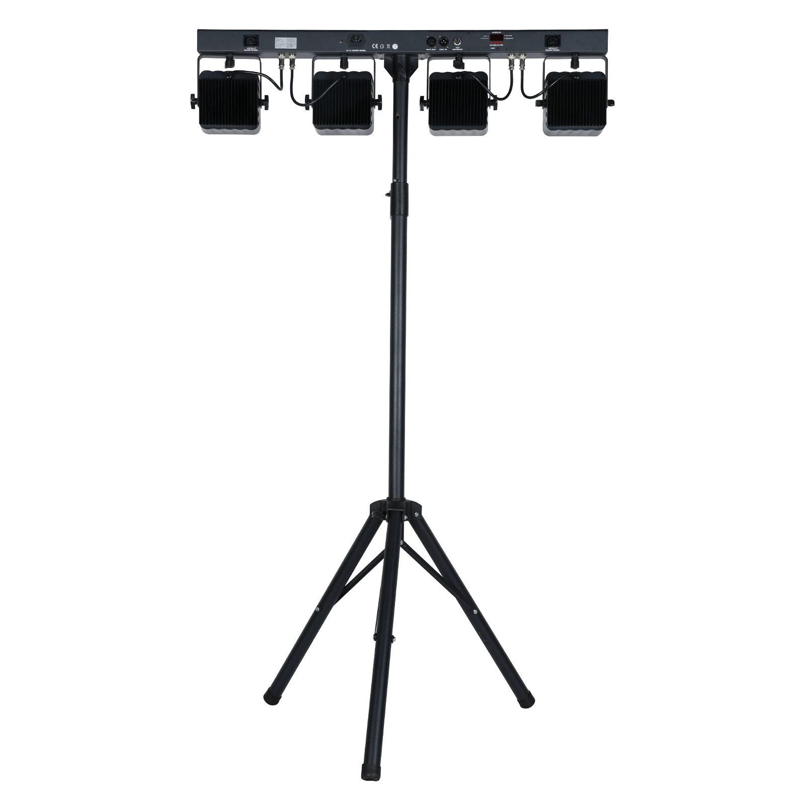 4*30W Rgb Par Light Rgb 3In1 LED Lighting For NightClub Christmas Church Disco Wedding Stage Tripod Stands Par Lights