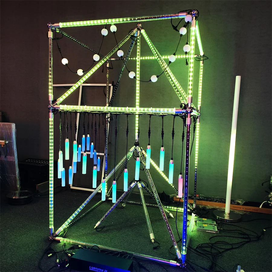 1 Meter Meteor Linear DMX Pixel Waterproof Party Light Led Pixel Tube Club Lights for Event Ceilings DMX Stage Full Color Led