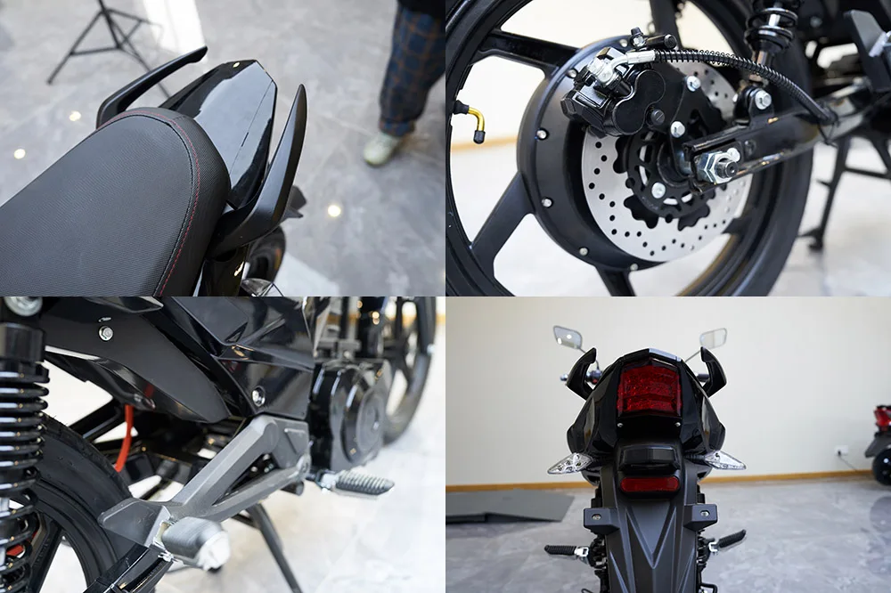 CKD SKD 18inch tire 2500W fast and durable electric motorcycle 70km/h max speed adult electric motorbike racing motorcycle