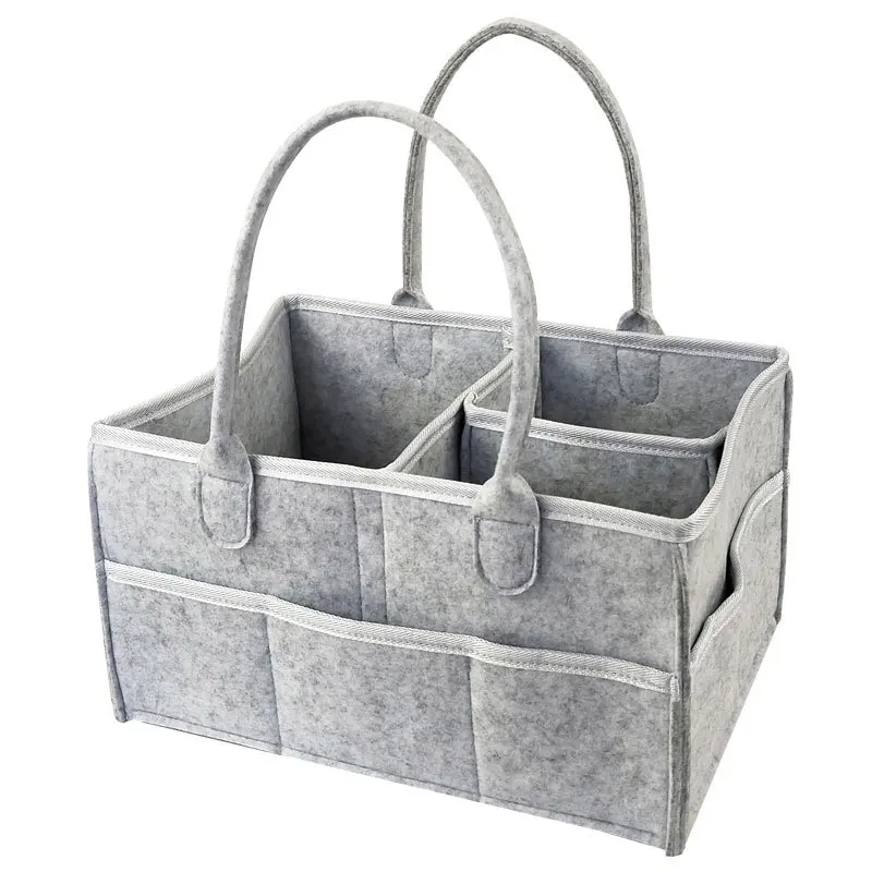 
RTS Multifunction Caddy Storage Organizer Tote Felt Baby Diaper bag 