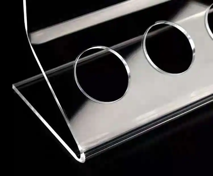 Acrylic cutlery storage display stand kitchen knife and fork spoon rack cutlery set transparent stand