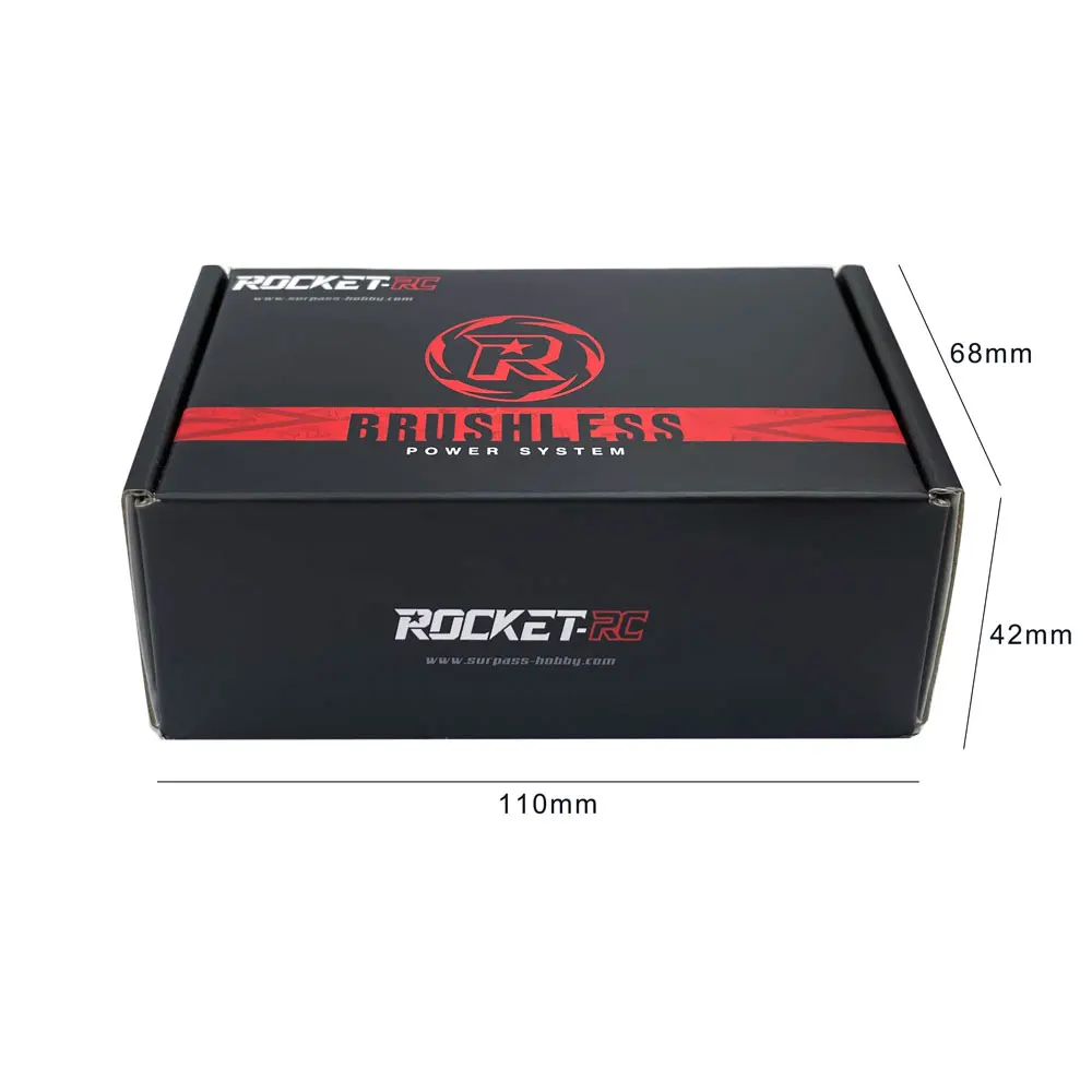 Rocket-RC 100A ESC 2~3S Brushless Electronic ESC 4A/6V BEC for 1/10 Buggy Drifting RC Cars