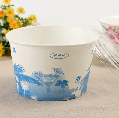 Disposable paper buckets for popcorn
