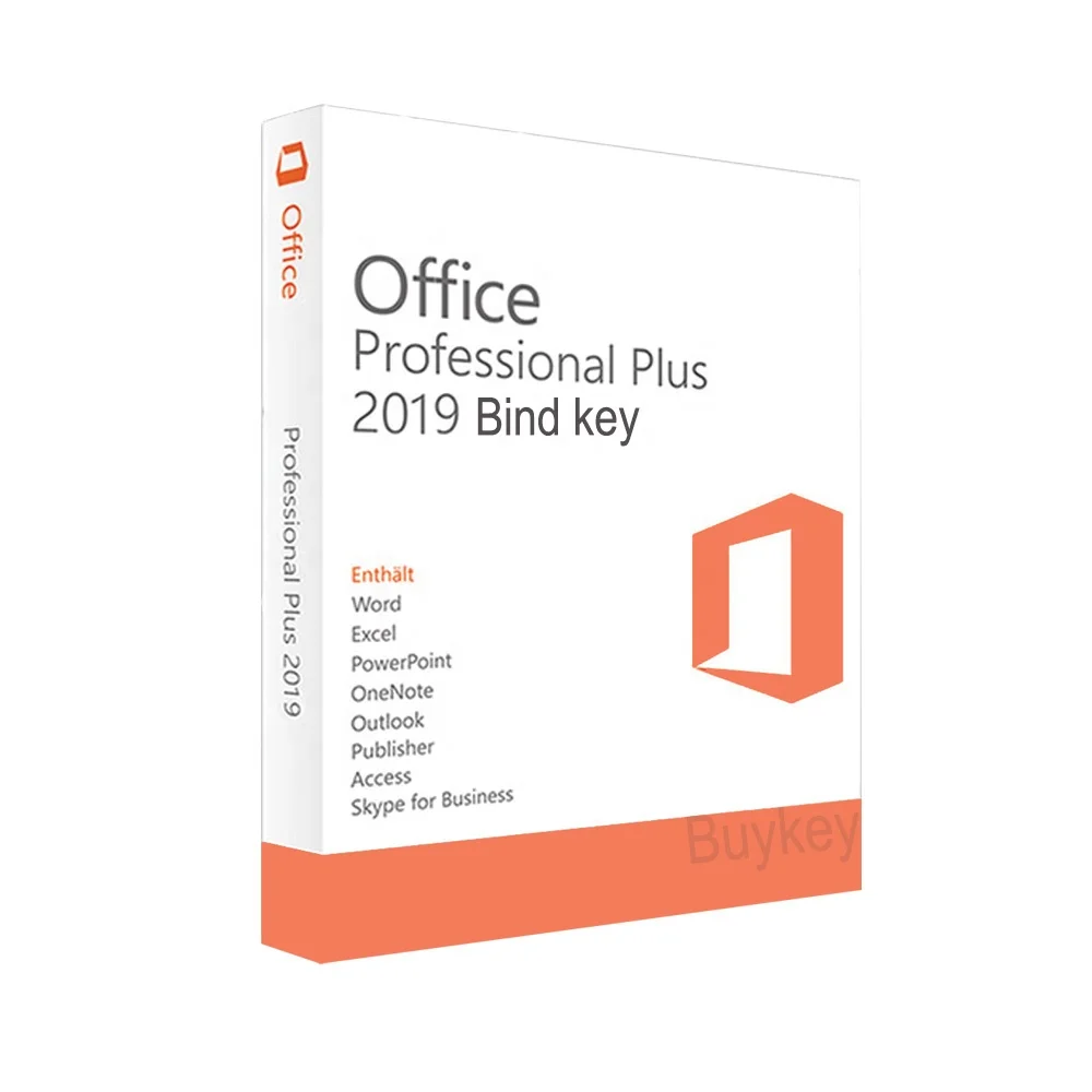 Цифровой ключ Office pro plus 2019 онлайн активации office розничный офис Профессиональный