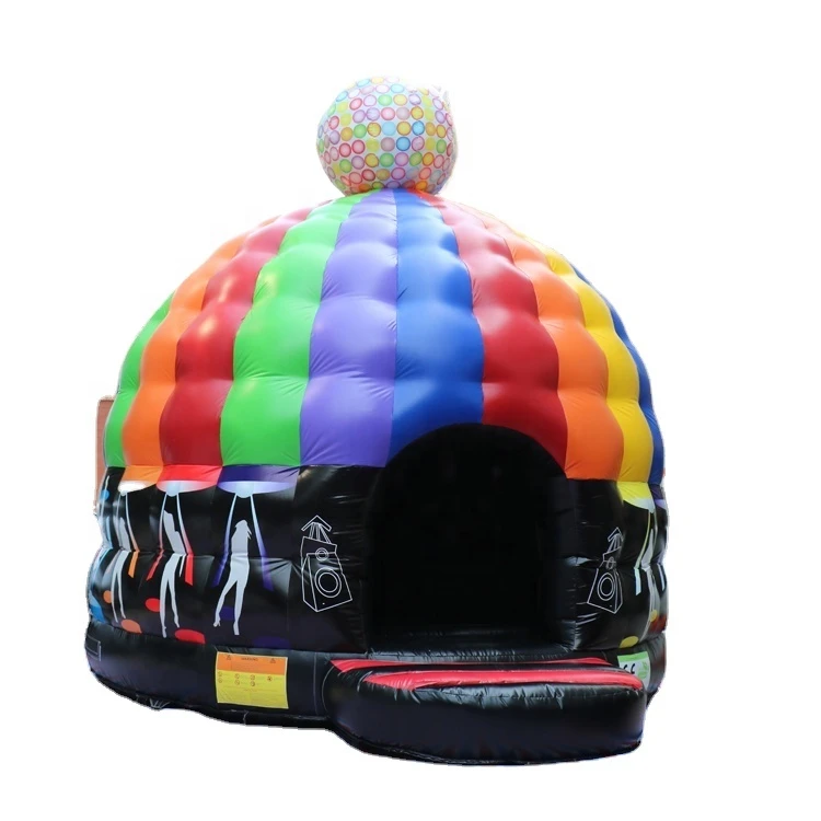 moonwalk jumper bouncy jump inflatable commercial inflatable disco dome jumper for sale