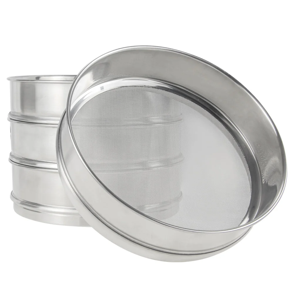 solid particle sorting 300 mesh Metal Powder Sieving Stainless Standard Soil Test Sieve