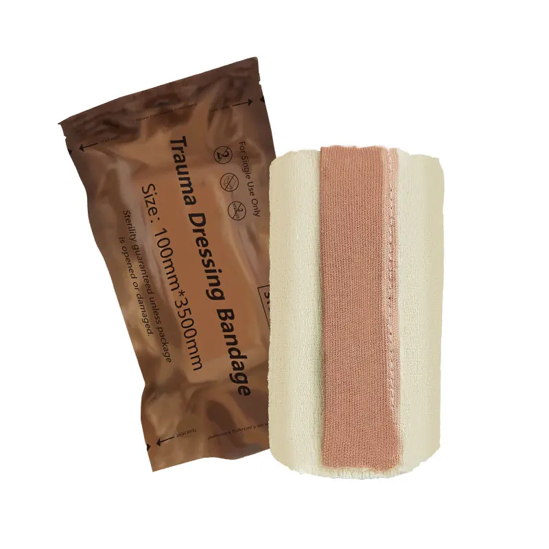 A-Shield Sample Available 50% OFF Trauma Kit Emergency Compression Bandage Long Stretch Self-Adhesive Bandages For First Aid