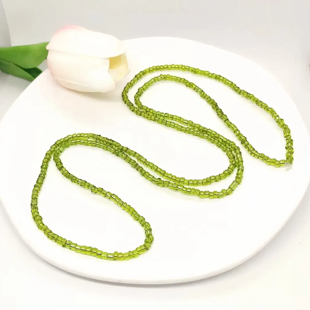 Colorful African waist beads, handmade glass rice beads sexy body chain/glamour waist jewelry