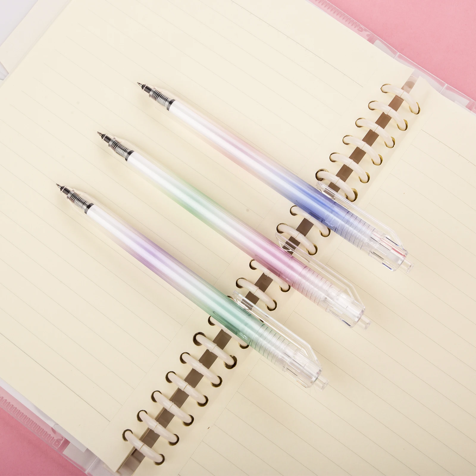 Aihao New Arrival Fancy Multi Colored Ballpoint Branded Pens with Logo Premium Gel Pens