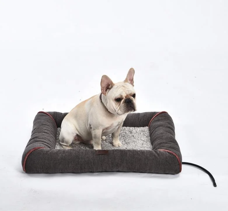 New Custom Winter Warm Self-Heating Fabric Electric Blanket Thermo Heated Pet Cat Dog Cushion Bed