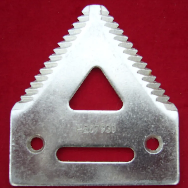 Rice Combine Harvester Parts 65Mn Knife Blade