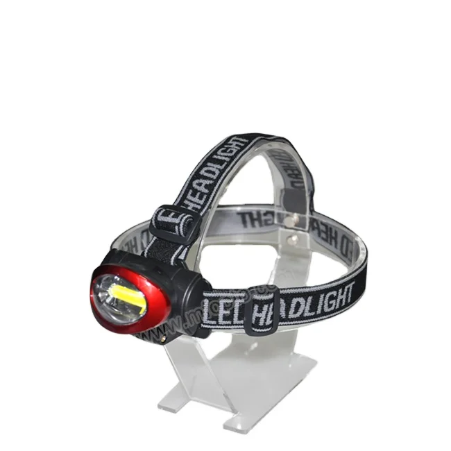 Light weight 3AAA battery operated high power led headlamp