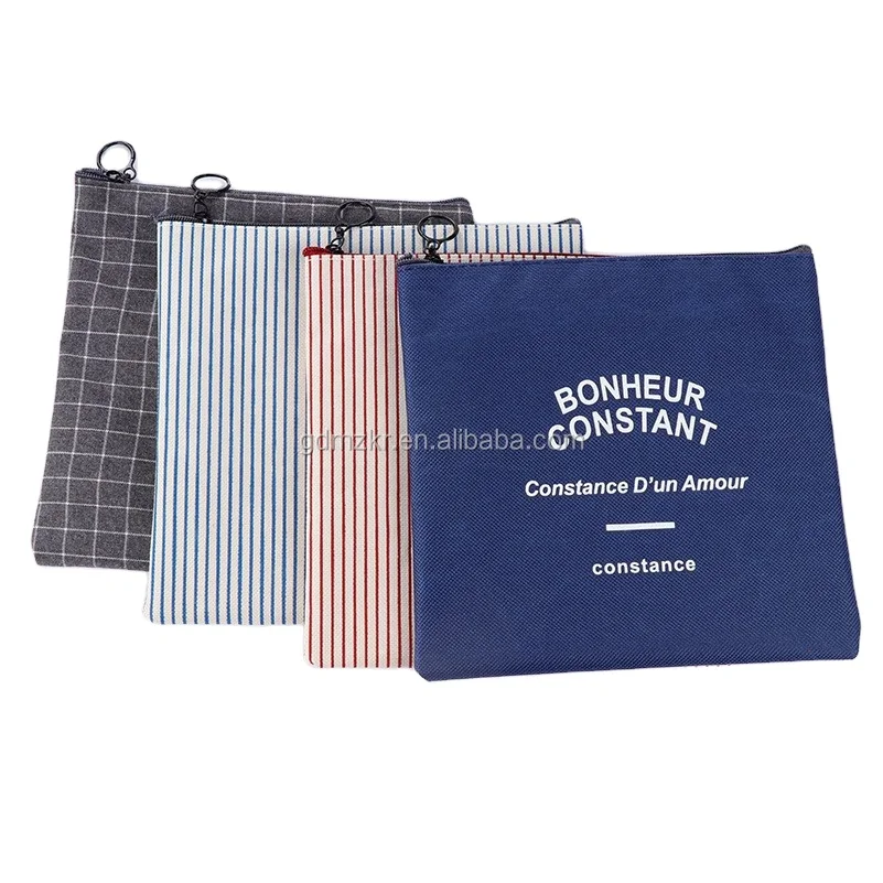 Amazon Hot-sell custom printed natural cotton canvas zipper wallet for women