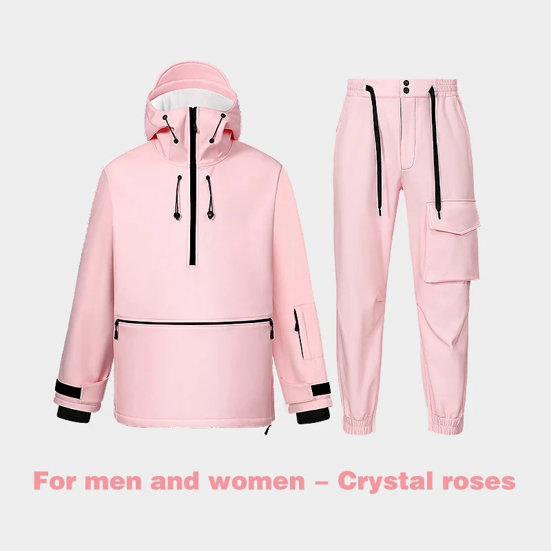 Kids Winter Ski Snowsuit Waterproof Windproof 2 Pieces Kids