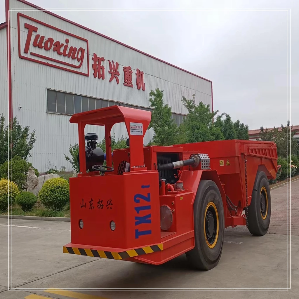TU-12  tuoxing Underground Mining Dump Truck Underground Articulated Truck mining truck dumper