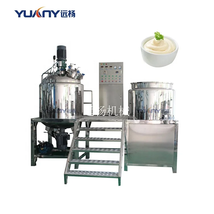 Industries Commercial yogurt and cheese making vacuum emulsifying machine